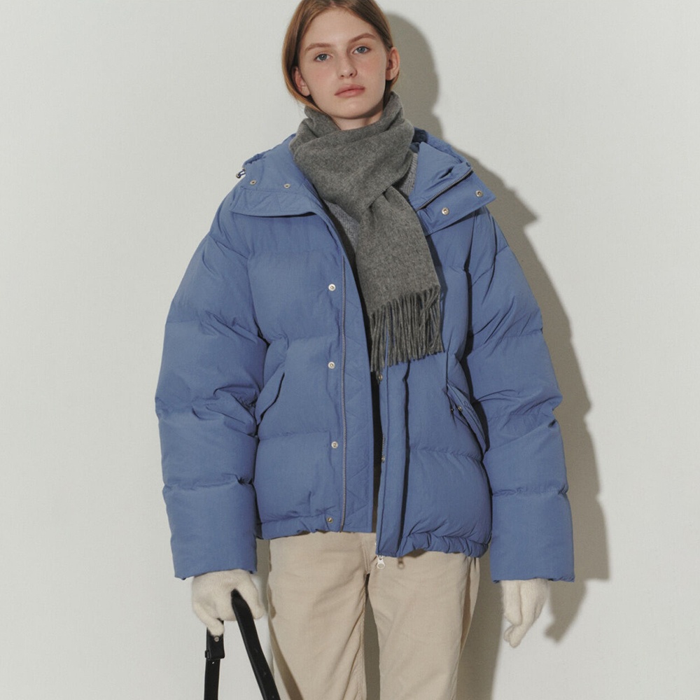 Voluminous Hooded Jacket