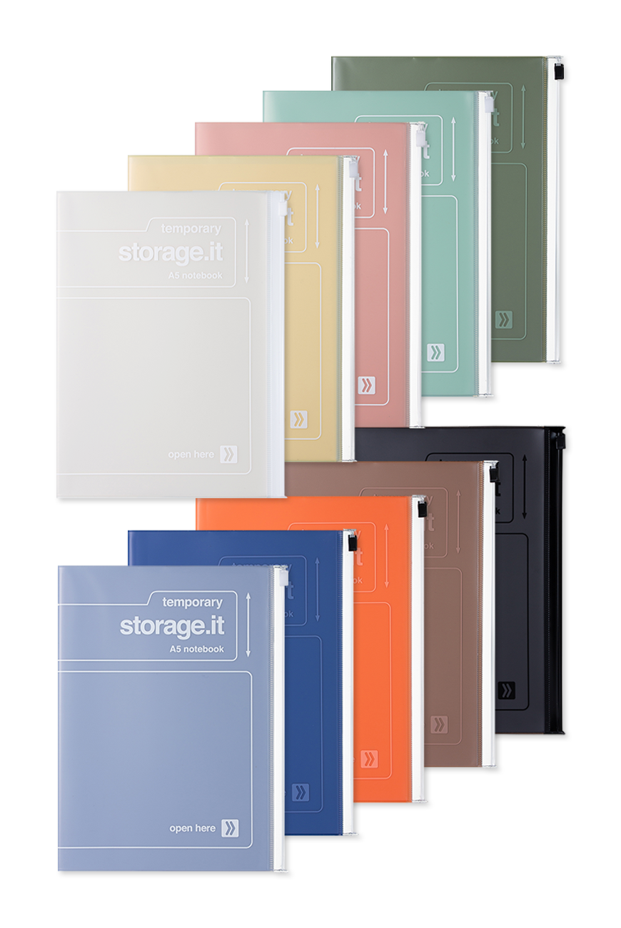 포인트오브뷰 Storage.it Notebook A5 - 위시버킷