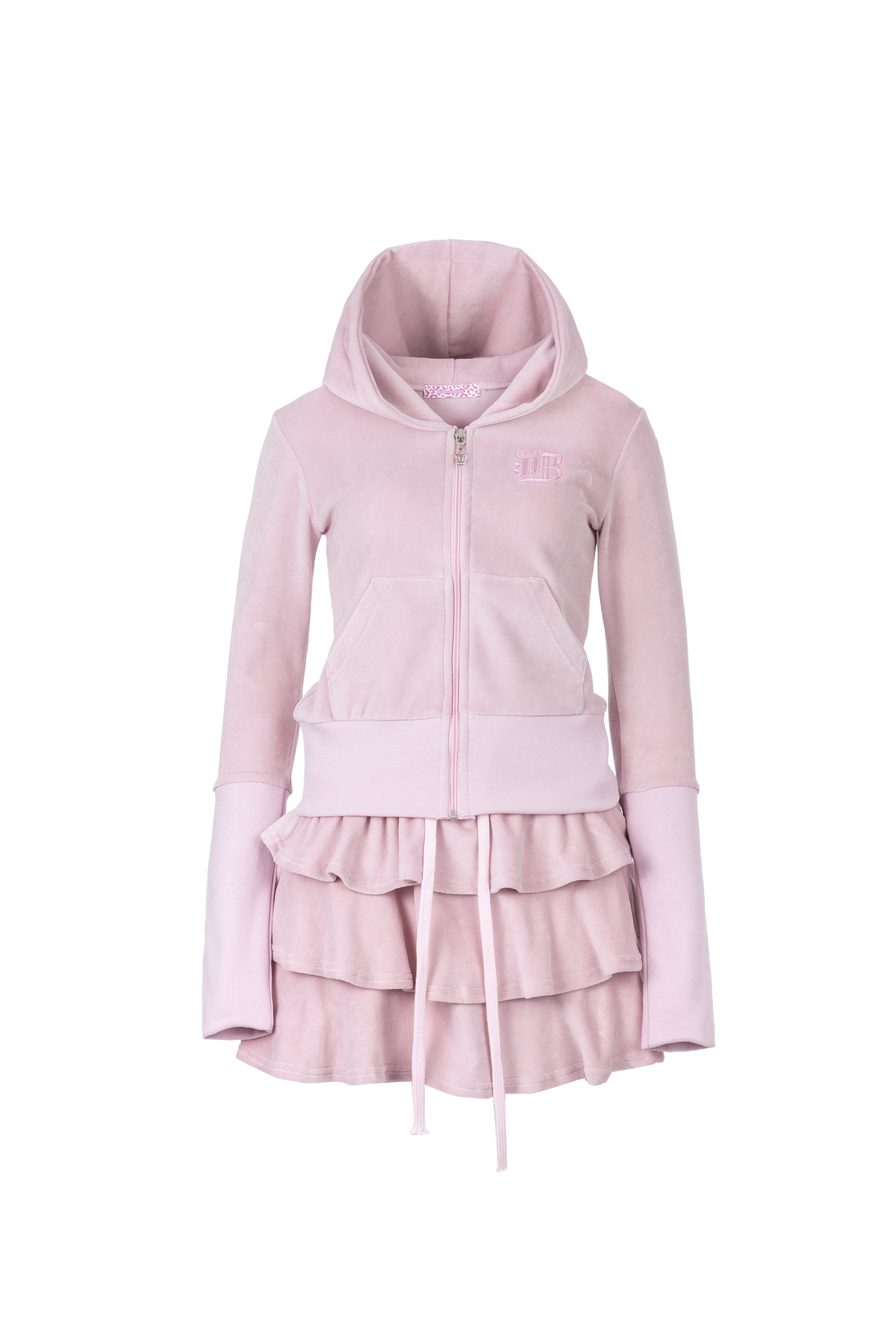 セットアップ [babylclub][eggxBabylclub]Sakura candy velour set up セットアップ [babylclub][eggxBabylclub]Sakura candy velour