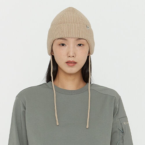 [타이니코튼] 컬러 블록 이어플랩 비니 블루 AW24-415-P50[OL]