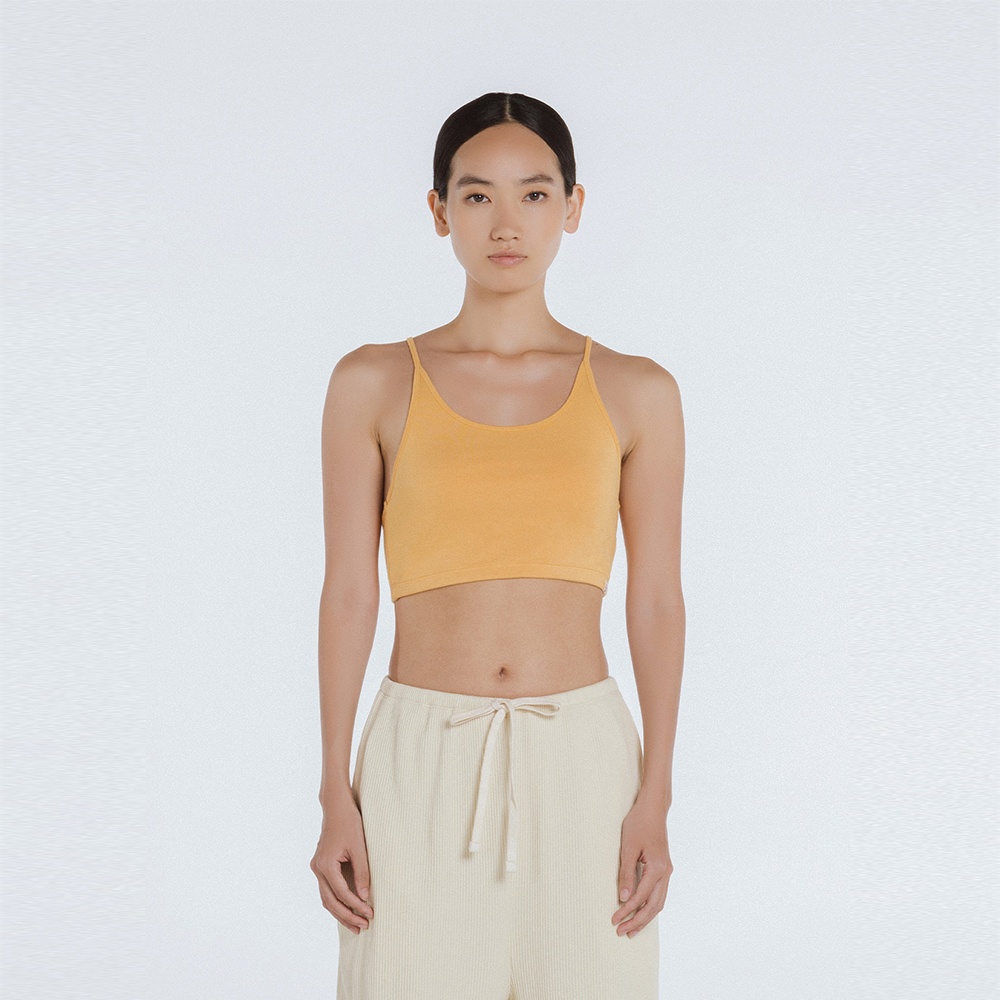 부디무드라 Sita bra top_Buff Orange - 위시버킷