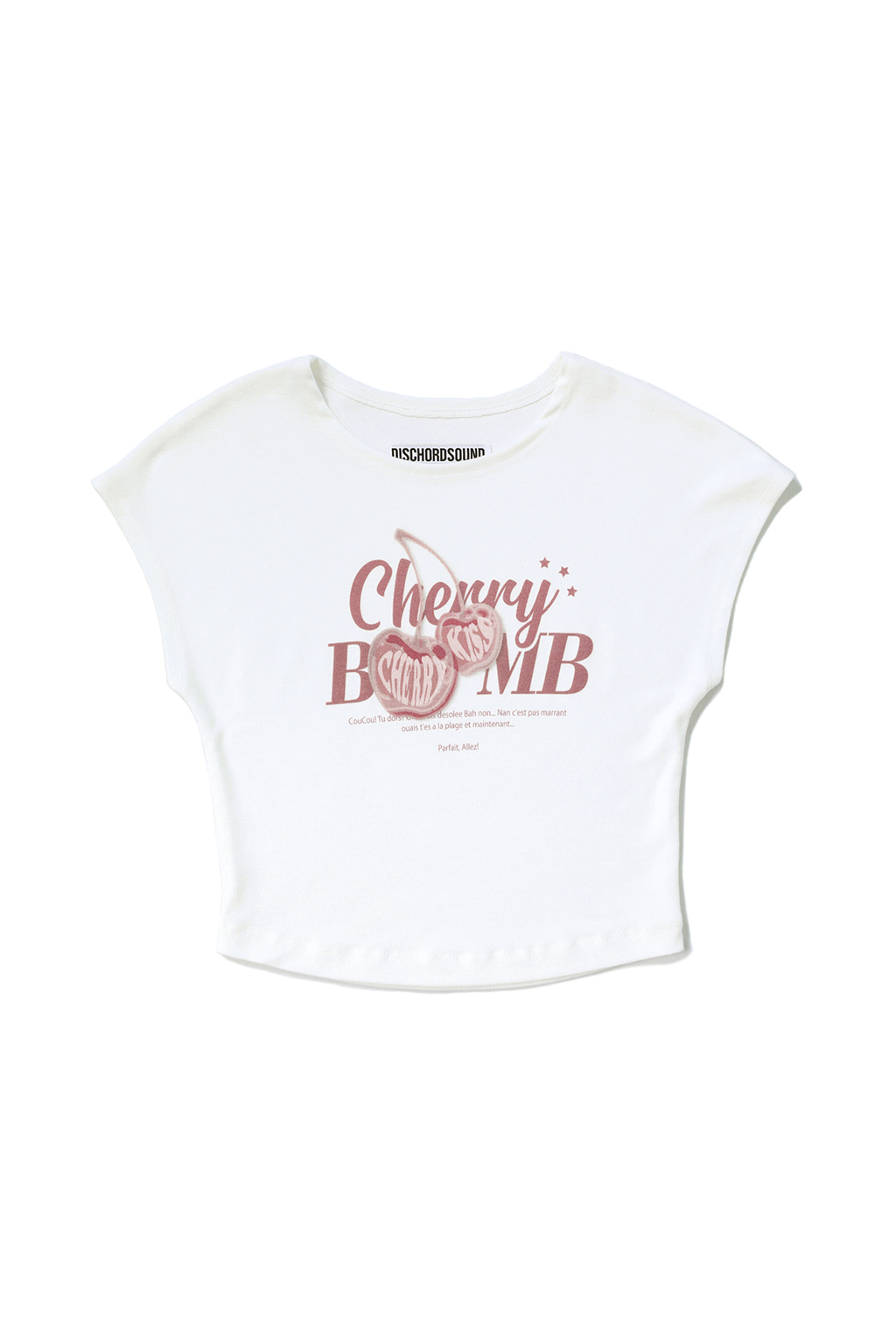 디스코드사운드 CHERRY BOMB TANK TOP [WHITE] 위시버킷