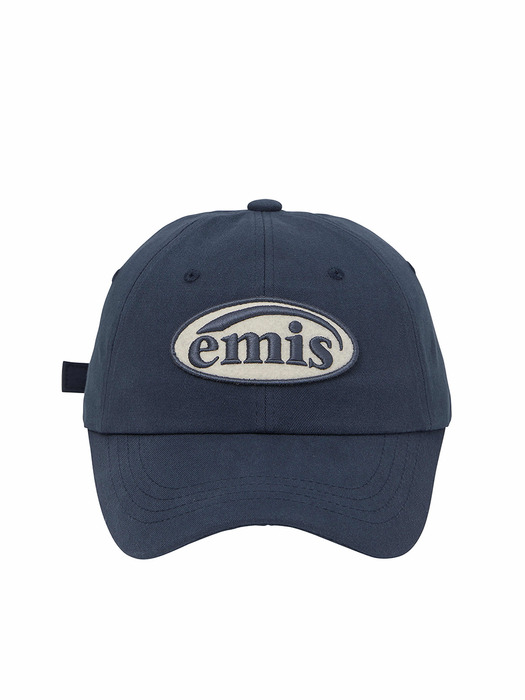 EMIS TONE ON TONE WAPPEN BALL CAP-NAVY main image 0