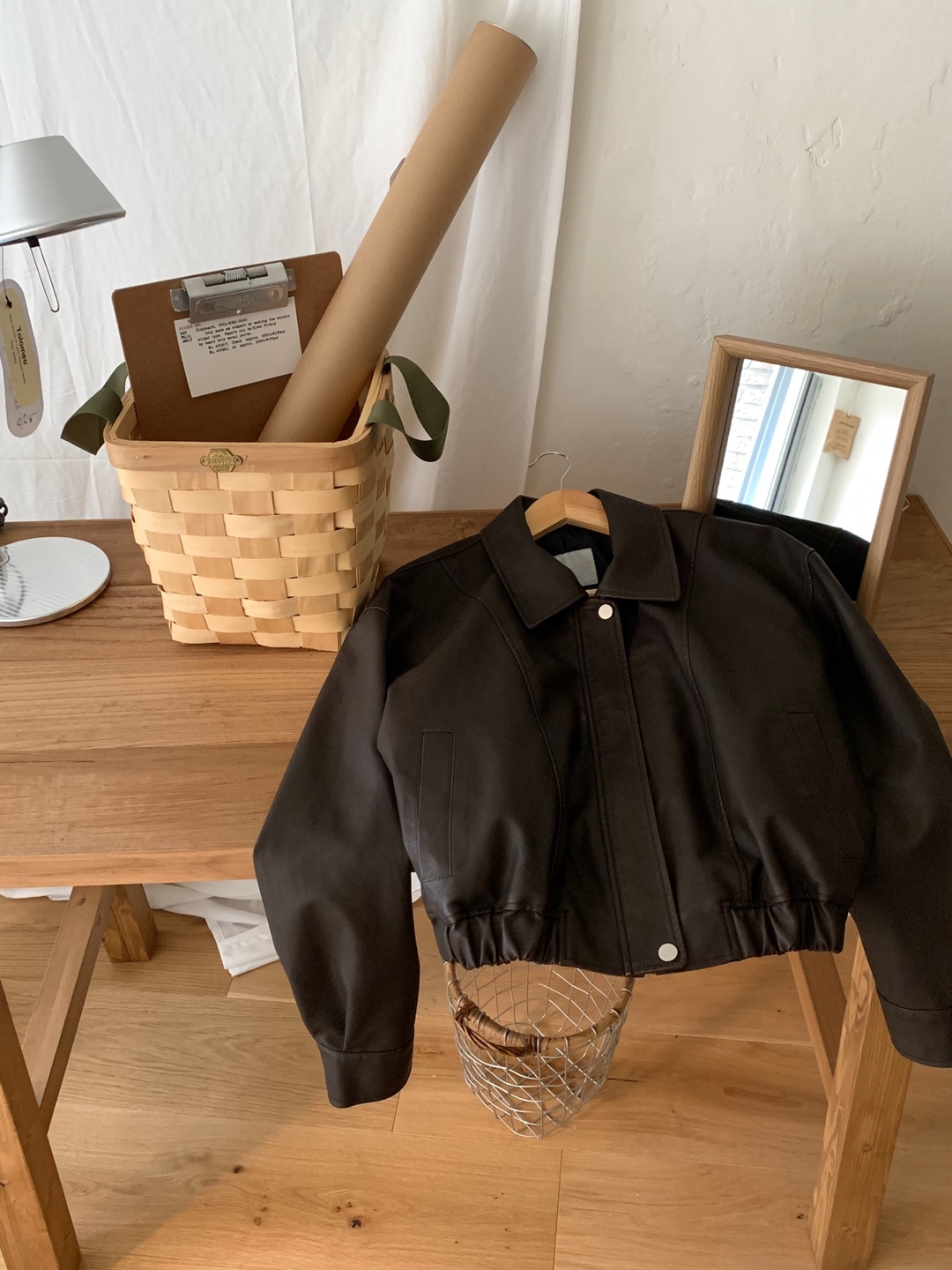 피터앤웬디 Autunm glow leather jacket - 위시버킷