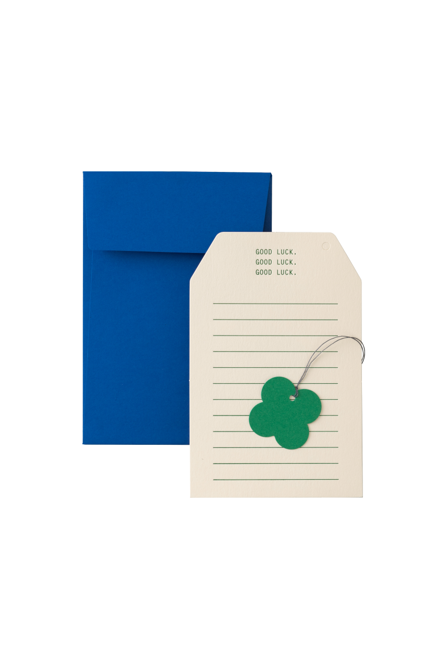  Message Card Good Luck 