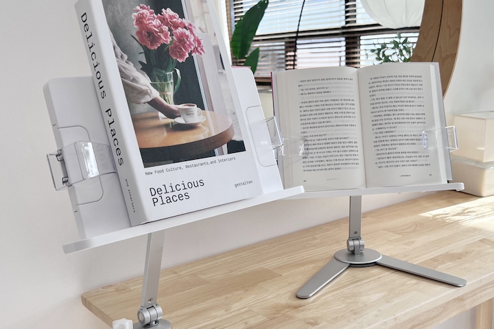 쥬롬 높이조절 독서대 각도조절 북스탠드 책 받침대 - 위시버킷