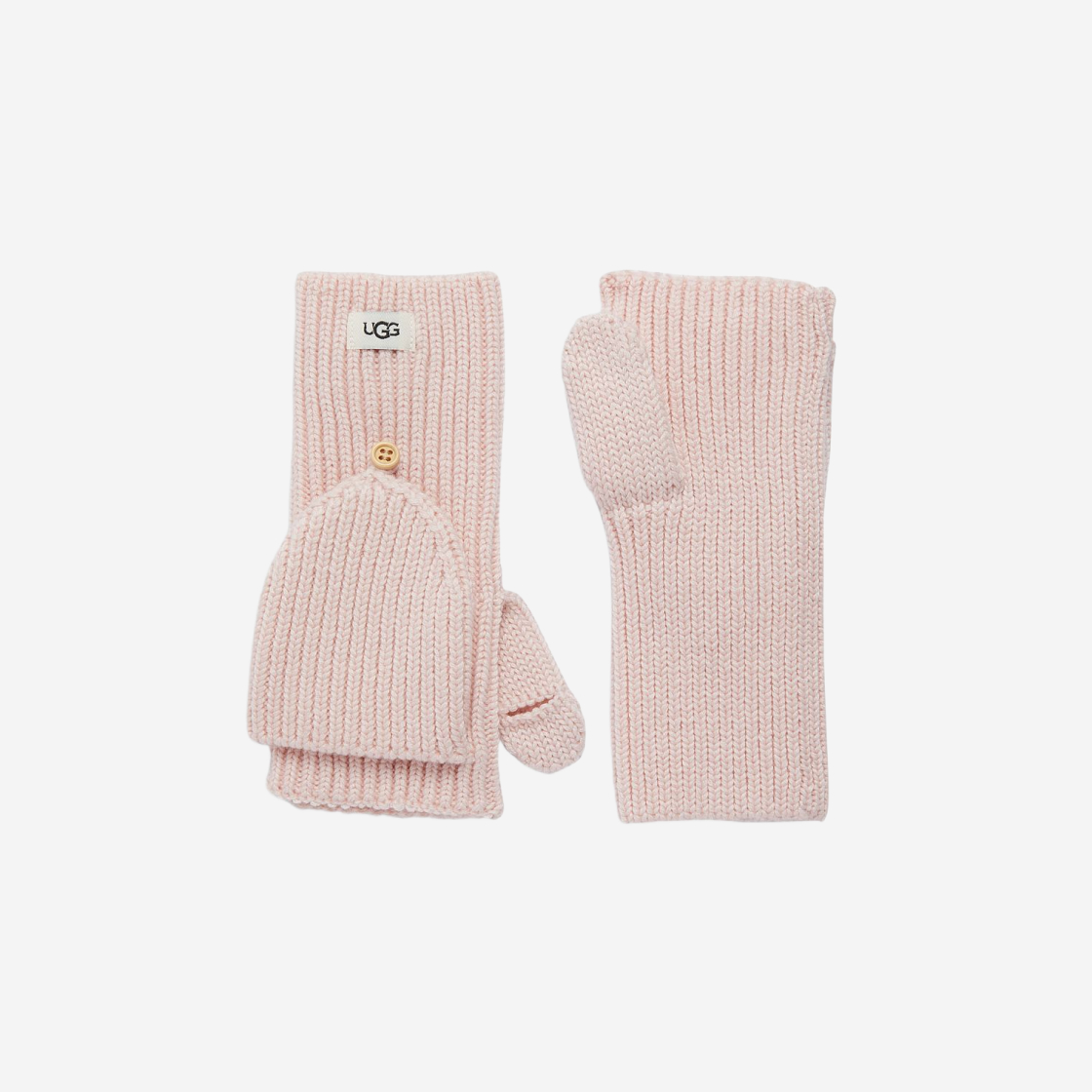 어그 (W) UGG Cozy Knit Flip Mitten Light Pink - 위시버킷