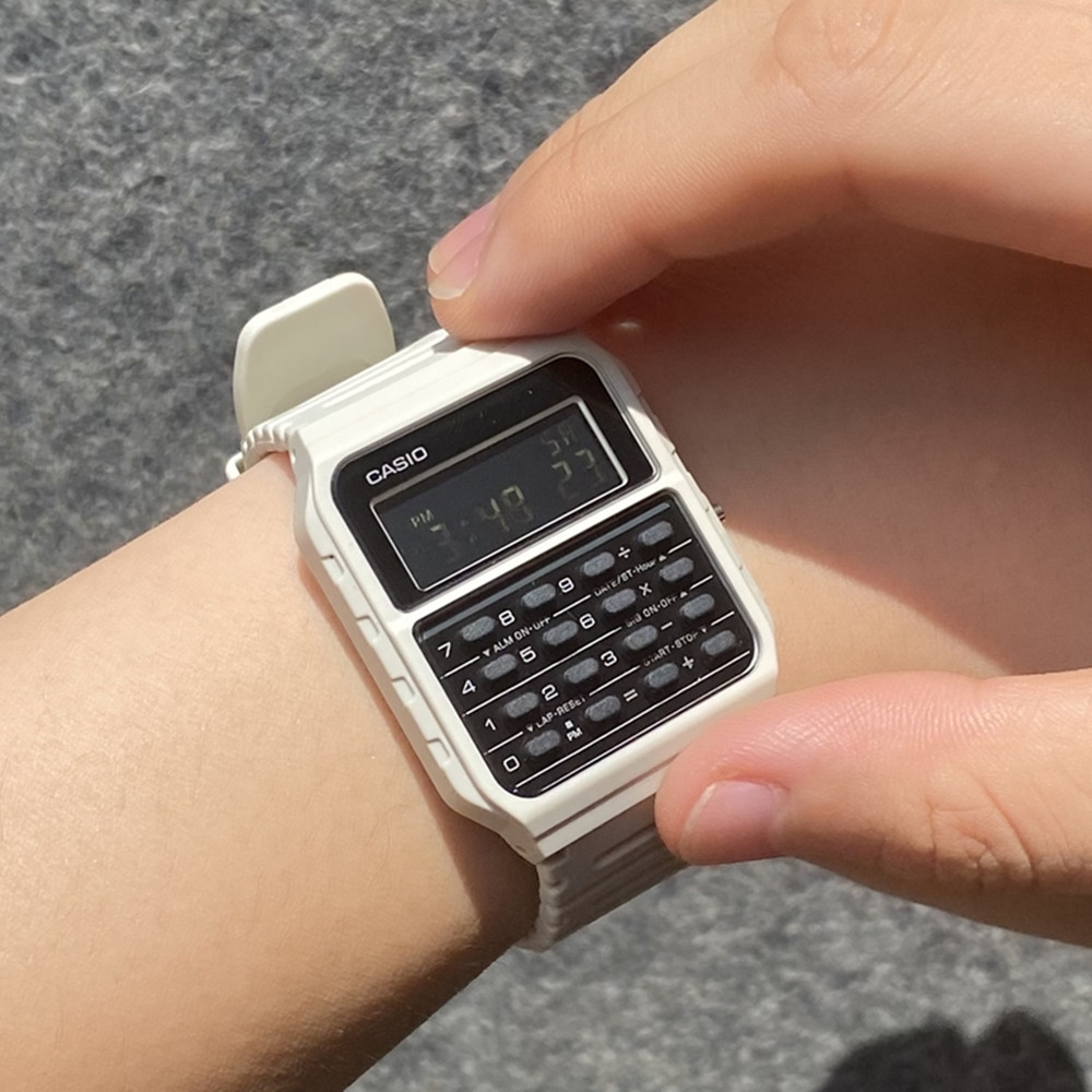 카시오 데이터뱅크 계산기시계