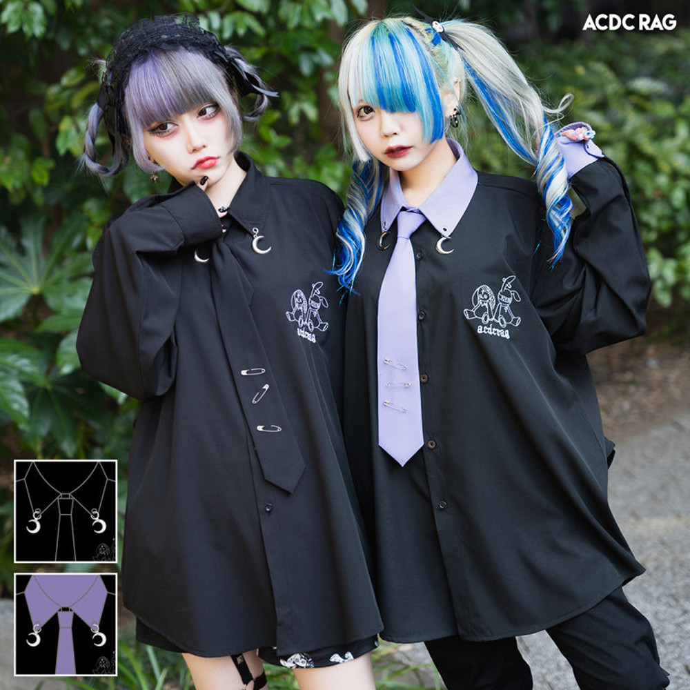 ACDC RAG acdc rag 문 버니 인형 셔츠 - 위시버킷