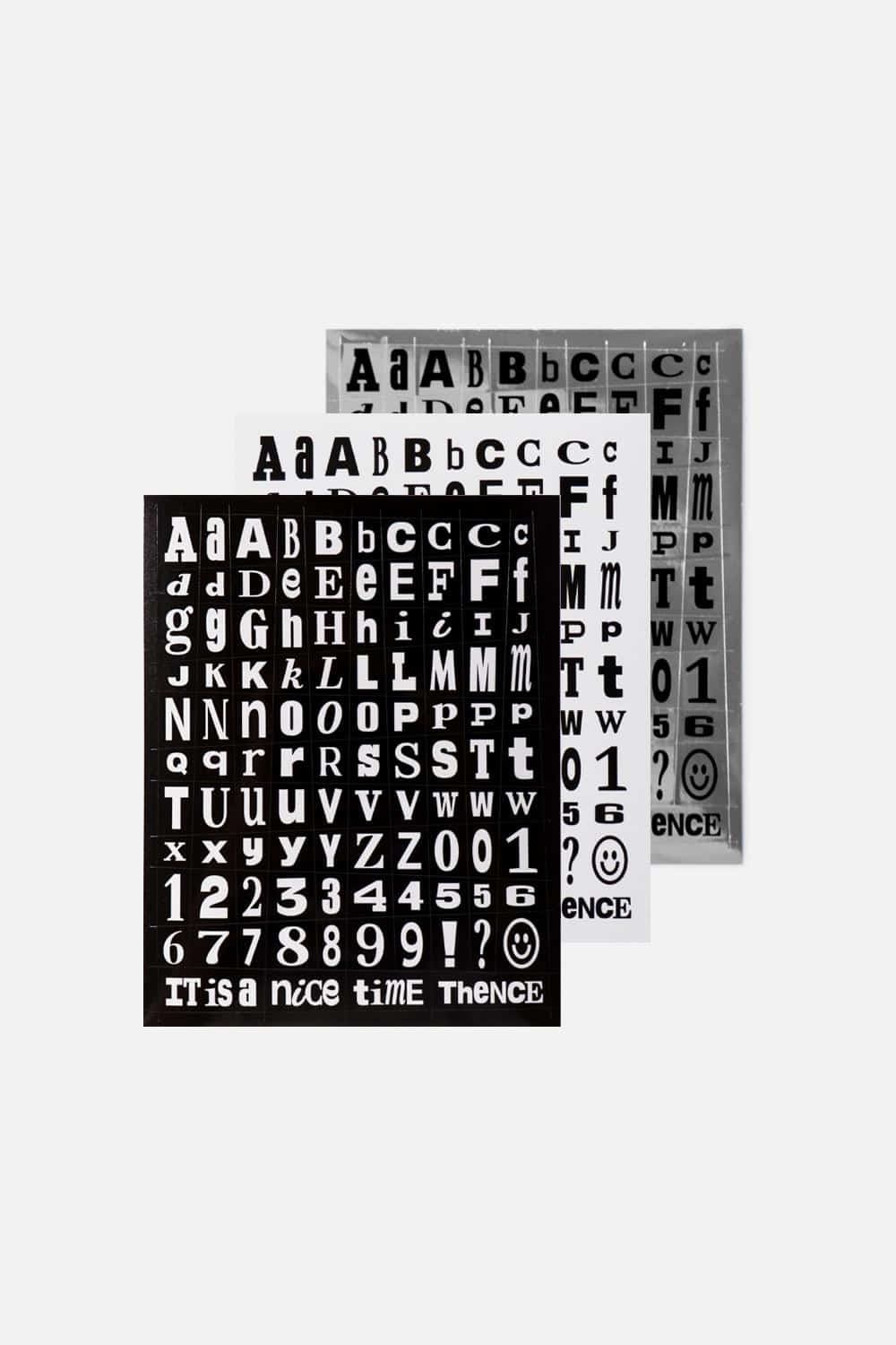 덴스 Letter Sticker Set_Ver.6 - 위시버킷