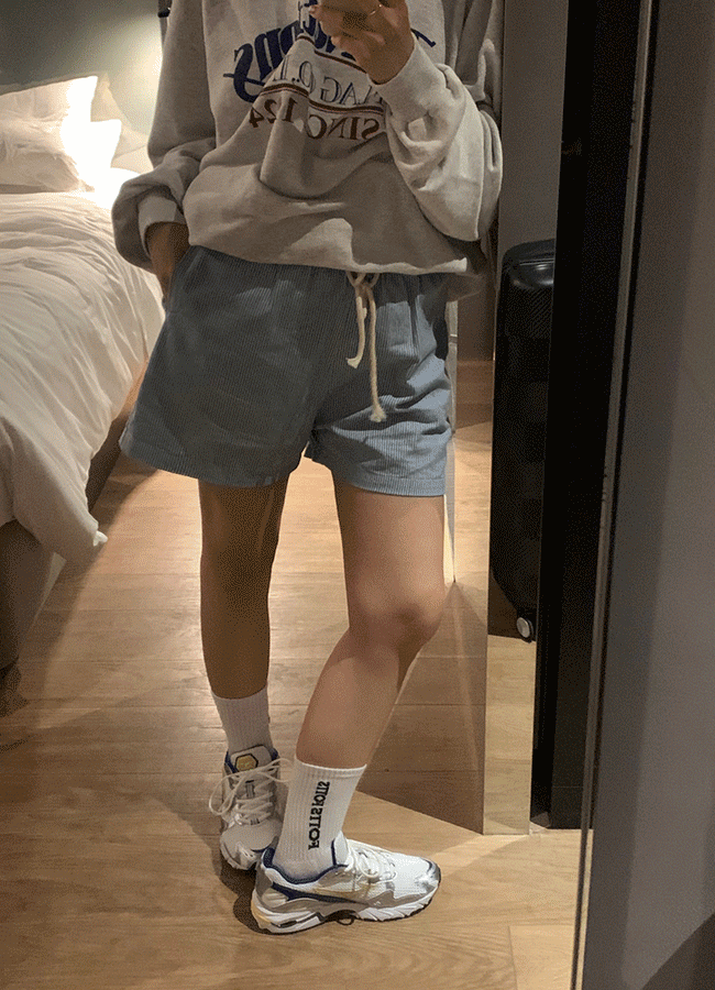 유이니 Marine stripe short pants (3color) 위시버킷