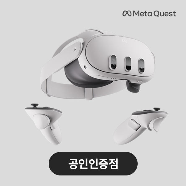 메타퀘스트 [공식인증점] 메타 퀘스트3 128GB 국내정품 VR기기 오큘러스 헤드셋 - 위시버킷