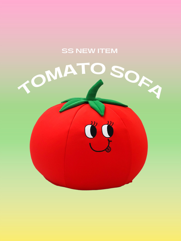 수심 수심 Tomato Sofa 토마토 소파 빈백 1인용 쿠션 푹신한 거실 유니크 위시버킷
