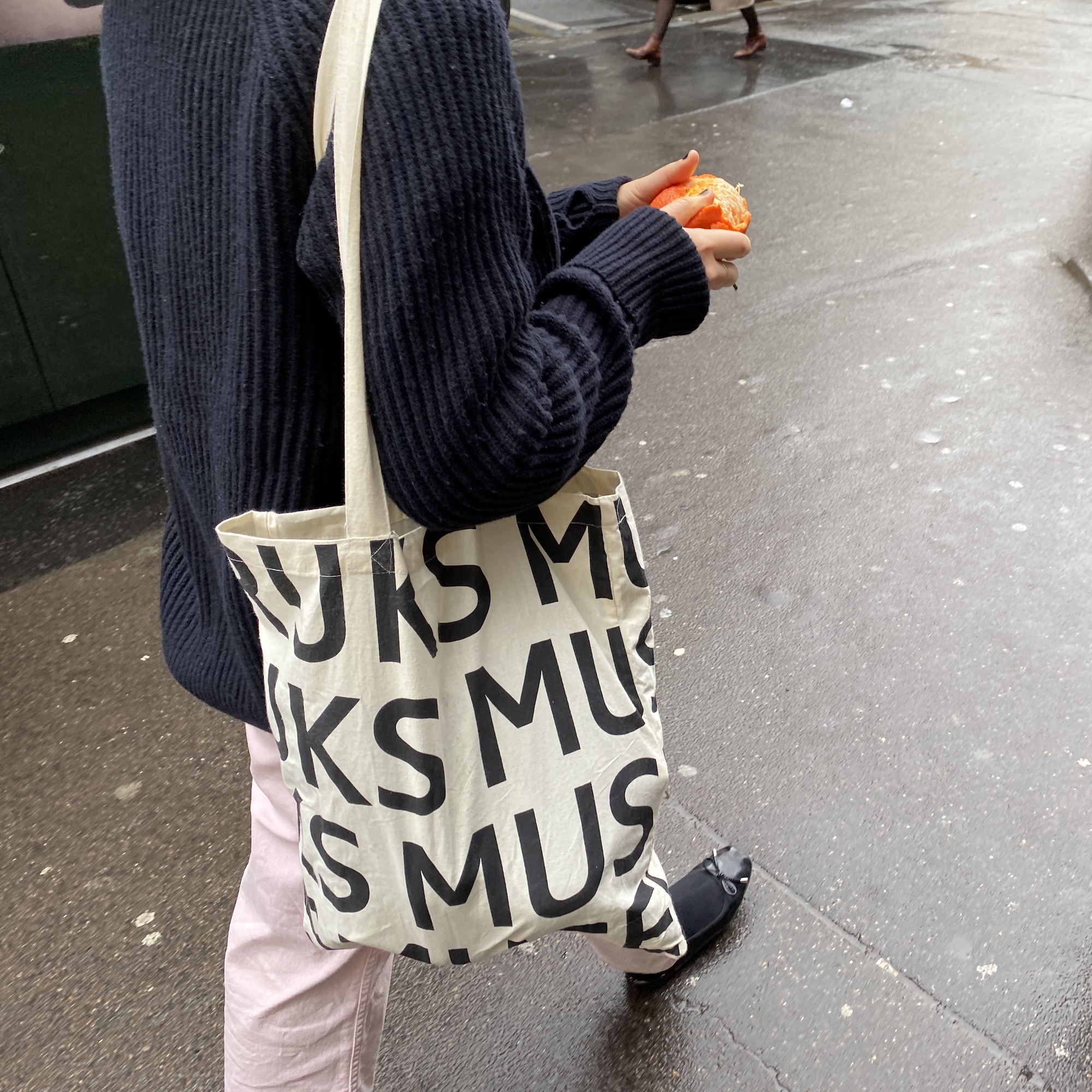 THE MUSEUM VISITOR★韓国★MULTI SPRAYED ECOBAG (WHITE) MULTI SPRAYED ECOBAG (WHITE) : THE MUSEUM VISITOR