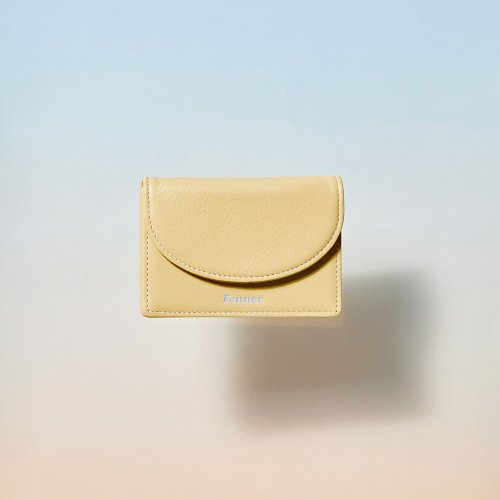 ●Fennec● HALFMOON ACCORDION POCKET TINT YELLOW FK1PK02TYF Fennec] HALFMOON ACCORDION POCKET - TINT YELLOW – Ohue