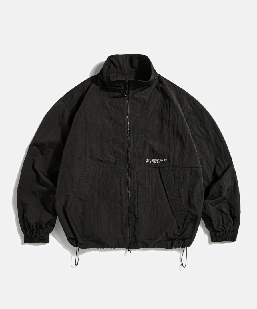 에스피오나지 Nylon Track Jacket Black 위시버킷 
