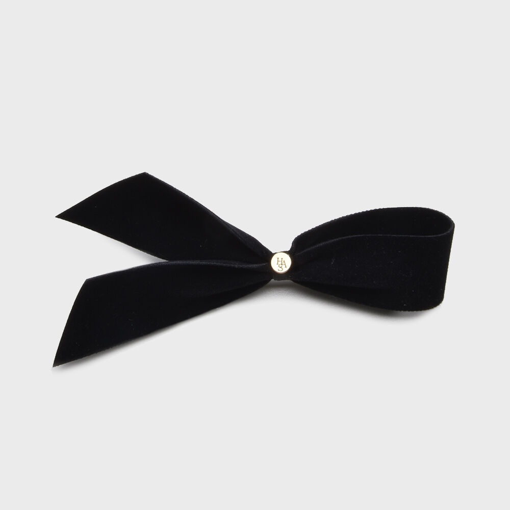 하스 [29CM 단독] [보미 착용] HB045 Velvet ribbon hair claw clip 위시버킷