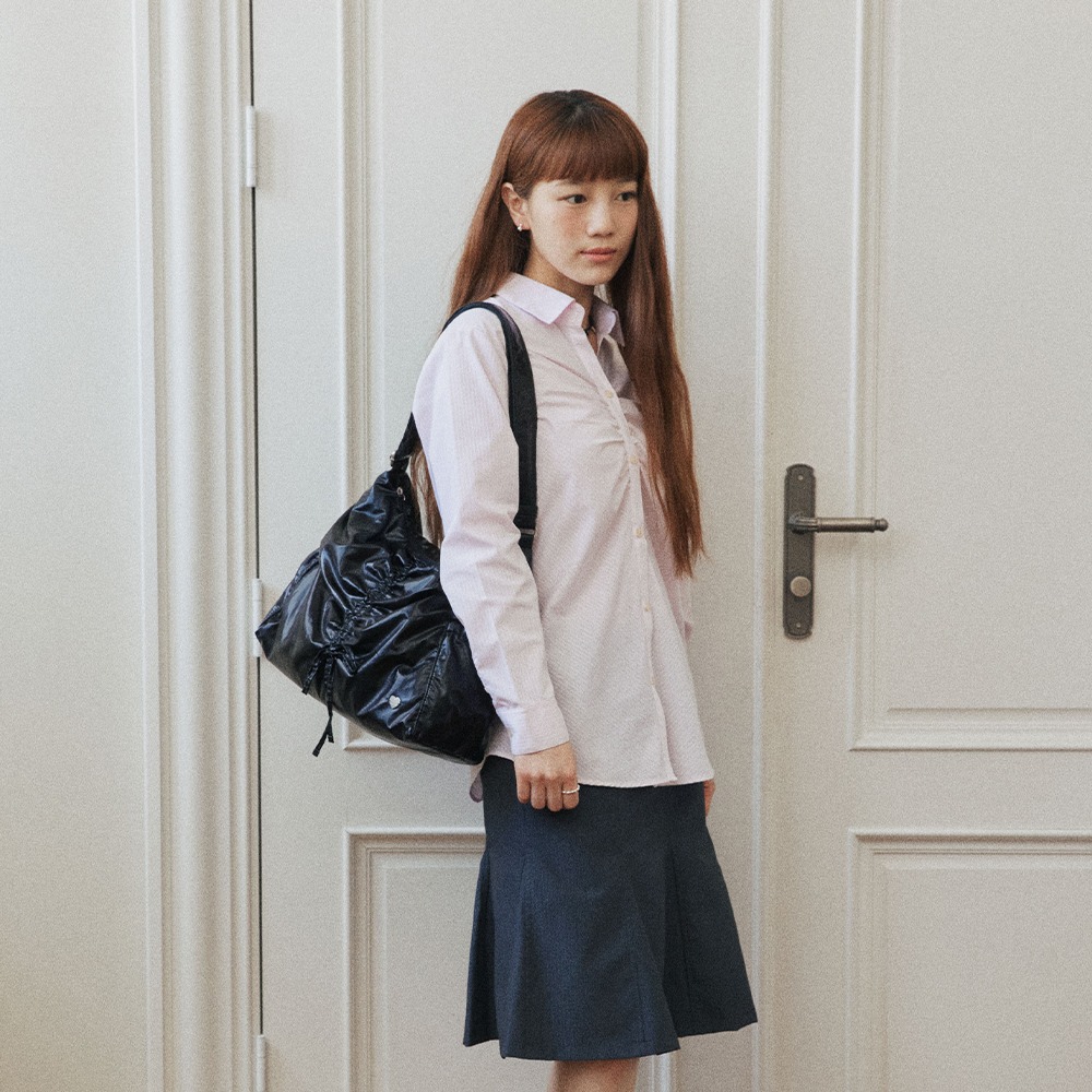 하이칙스 Pocket Ribbon Nylon Bag (2way)_HC2478BG002M - 위시버킷