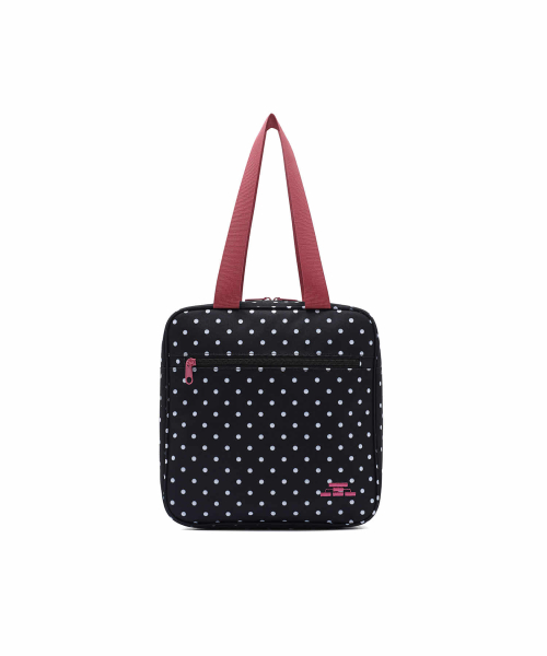 トートバッグ [NICEGHOSTCLUB]FFATS BOX DOT BAG_BLACK(NG2FSUAB40A) 나이스고스트클럽 나이스고스트클럽(NICEGHOSTCLUB) FFATS BOX