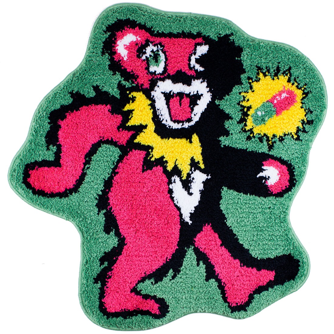 포 [SOULPUSSSYCAT] BREAK DANCING BEAR rug - 위시버킷