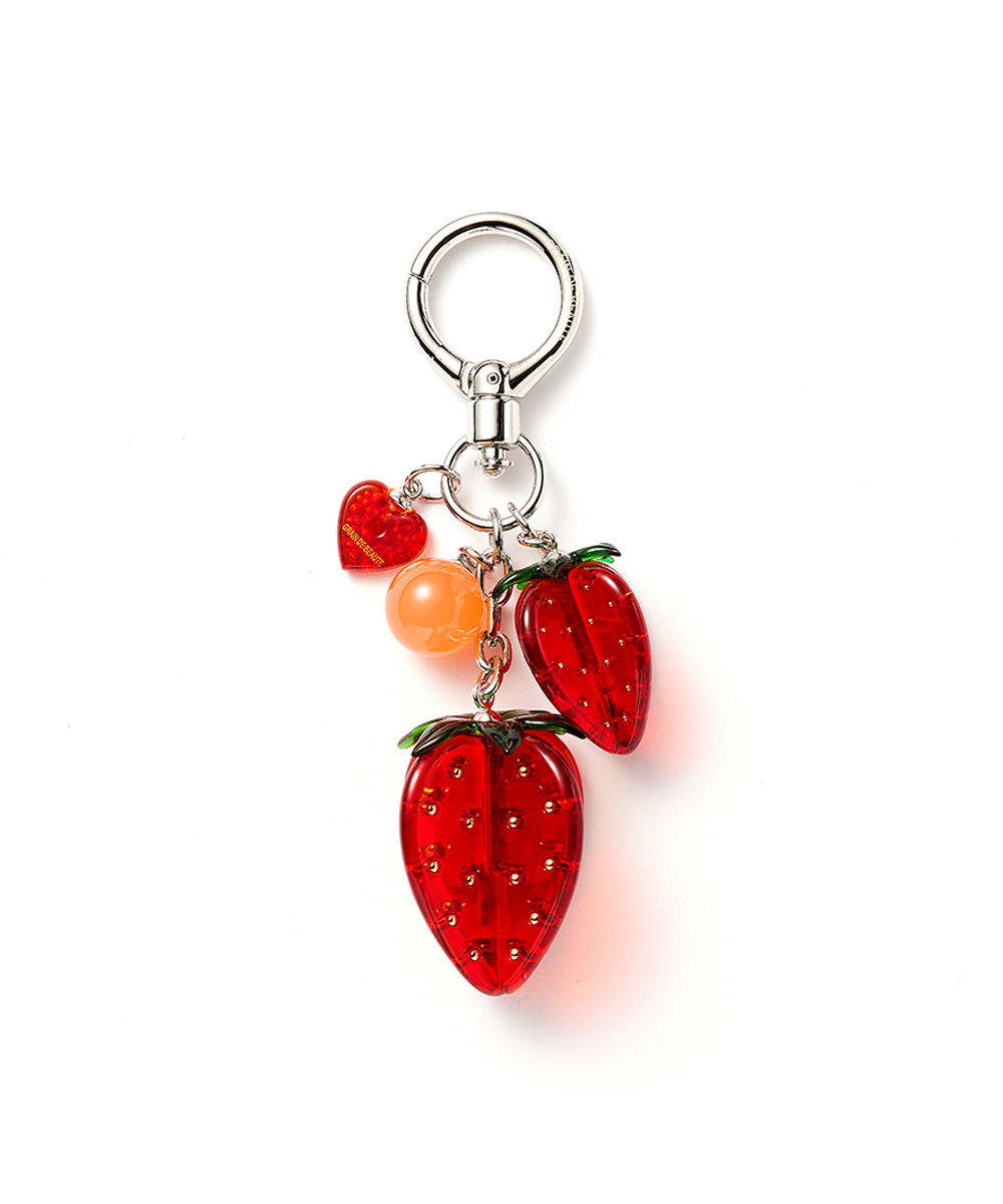 지디비 코리아 Strawberry keyring [RED] - 위시버킷