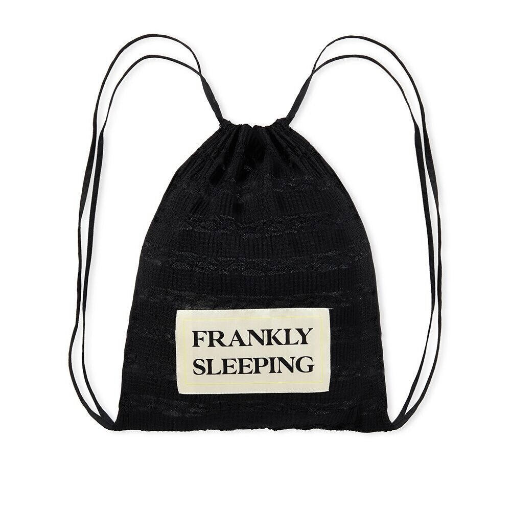 バックパック・リュック Frankly Sleeping String Bag 프랭클리 슬리핑 Frankly Sleeping String Bag - Black - 위시버킷