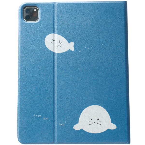 미도리작업실 [ipad case] 스노우 러버 하프 위시버킷