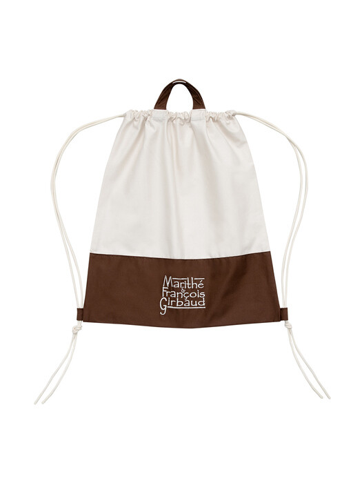 ★2024SS新作★MFG X JERUSALEM SANDALS LOGO GYM SACK ☆2024SS新作☆MFG X JERUSALEM SANDALS LOGO GYM SACK