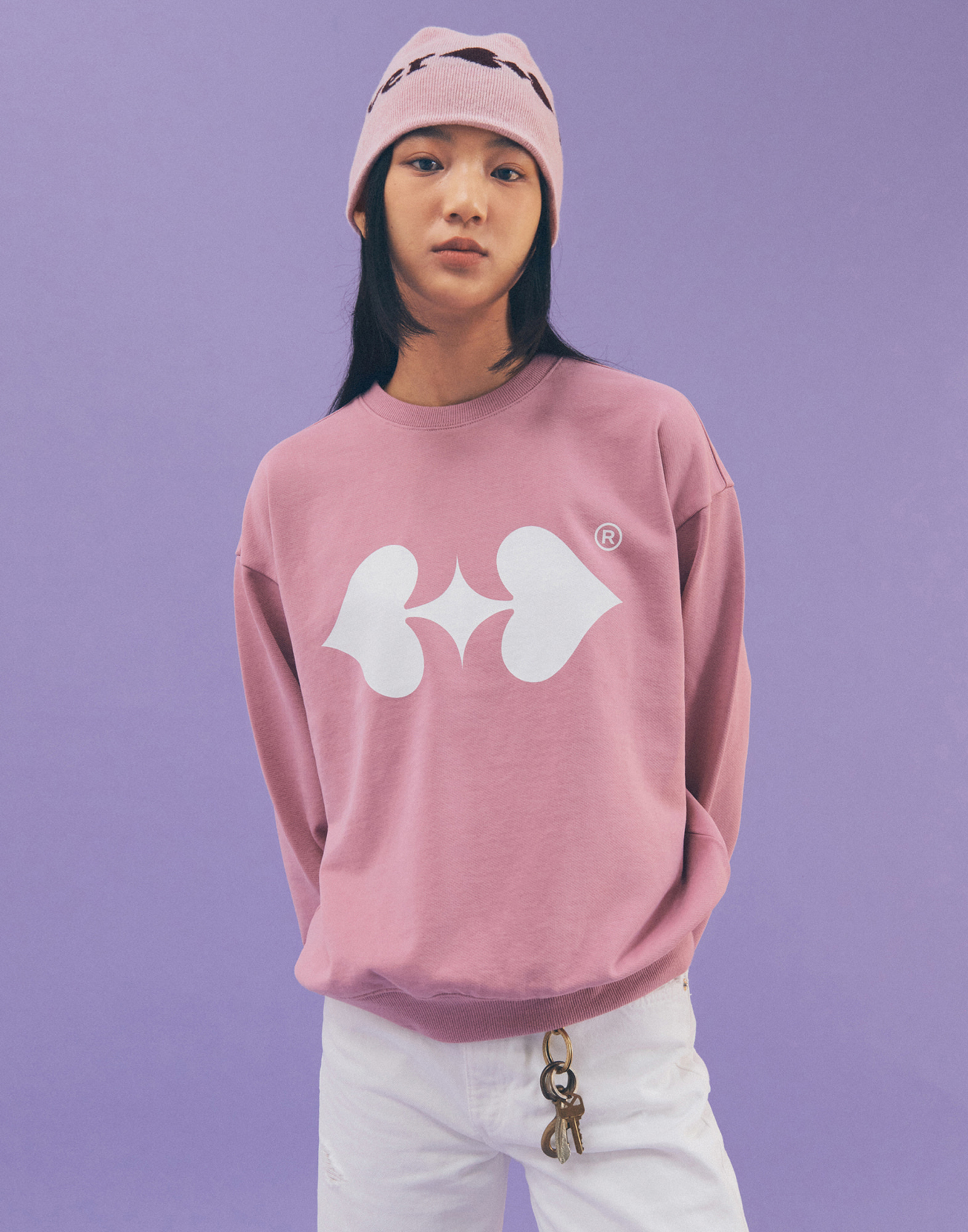 big-symbol-sweatshirts-pink