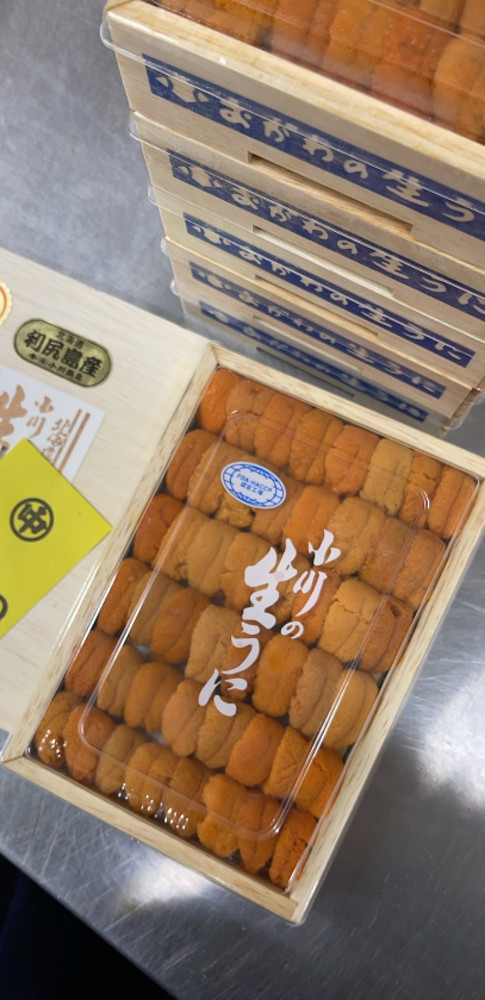 우니왕 북해도 일자배열 오가와 쇼텐 특상 우니 250g 성게알 자연산 말똥성게 훗카이도 바훈우니 - 위시버킷