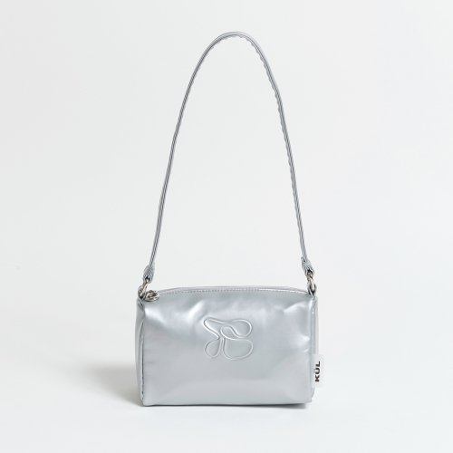 큘 Embossed mini bag [Silver] 위시버킷