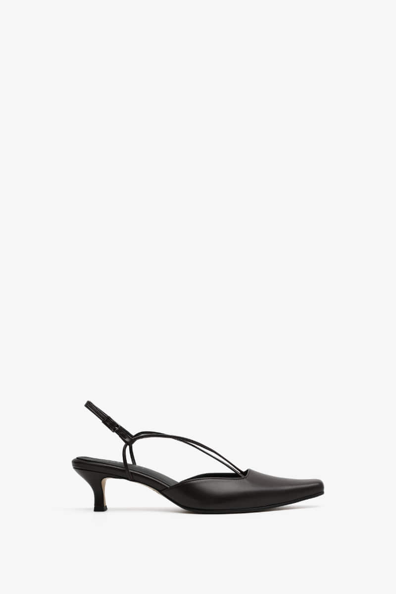 누트 50mm Nina X-Strap Slingback (Brown) - 위시버킷