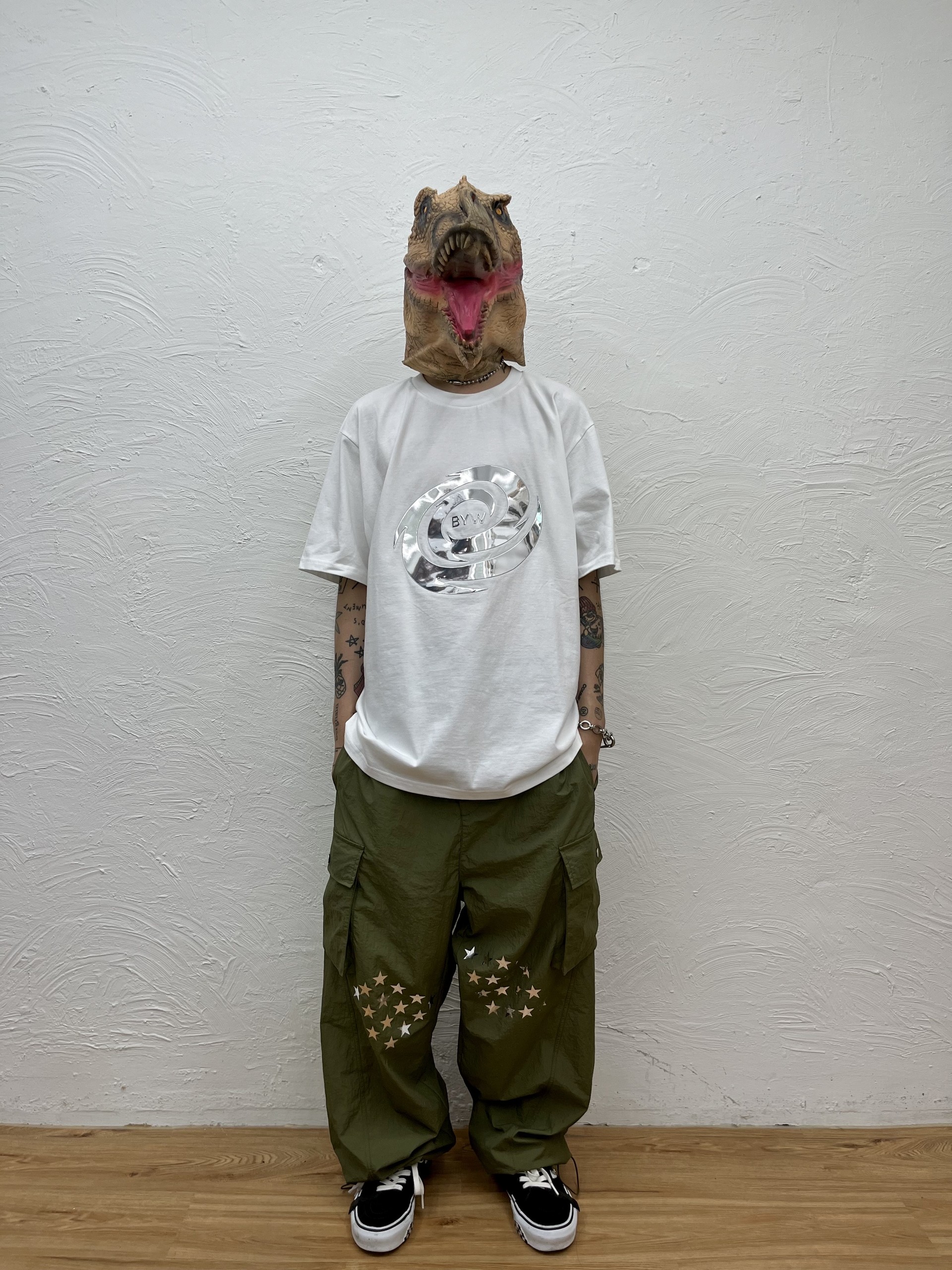 b0y EMBLEM T-SHIRTS WHITE - 위시버킷