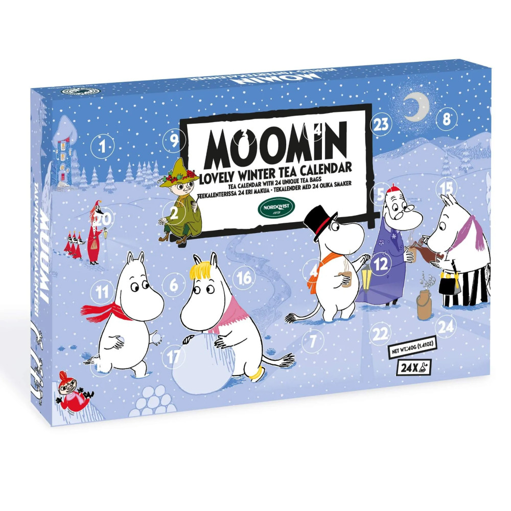 무민 핀란드 무민 티 크리스마스 캘린더 2종 Moomin Tea Christmas Calendar 위시버킷