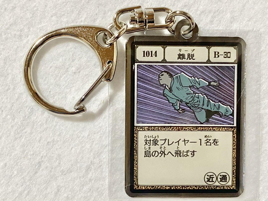 헌터x헌터 冨樫義博展 HUNTER×HUNTER メタルキーホルダー 離脱 リーブ