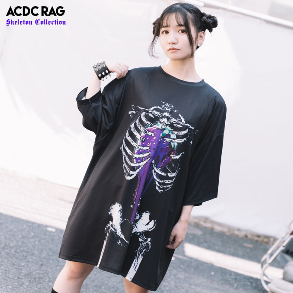 ACDC RAG acdc rag 퍼플 스트로베리 티셔츠 - 위시버킷