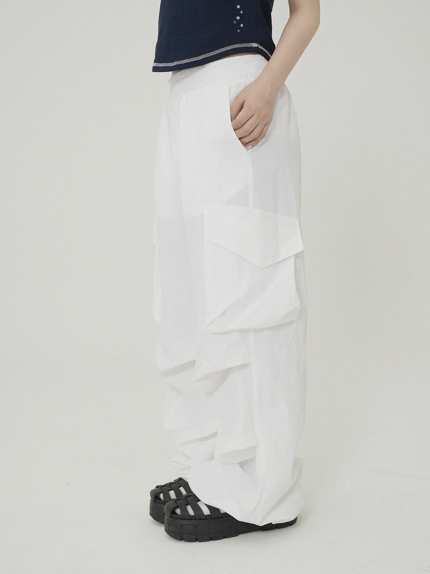 남다메이드 [프리오더]COOL COVER PANTS (WHITE) - 위시버킷