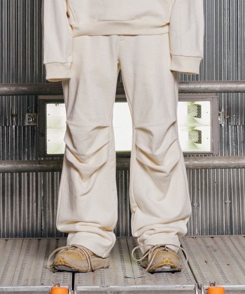 그레일즈 ESSENTIAL PINTUCK DRAWSTRING PANTS [CREAM] - 위시버킷