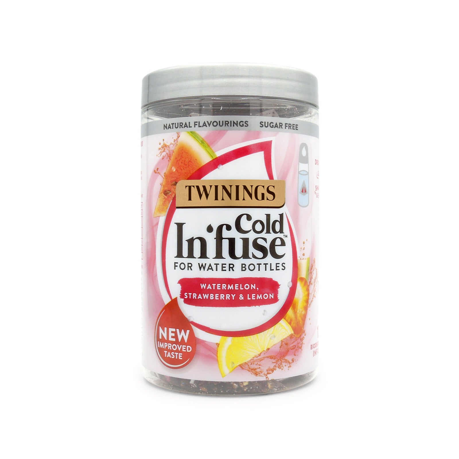 트위닝스 Cold Infuse Watermelon, Strawberry & Lemon - 12 Infusers - 위시버킷