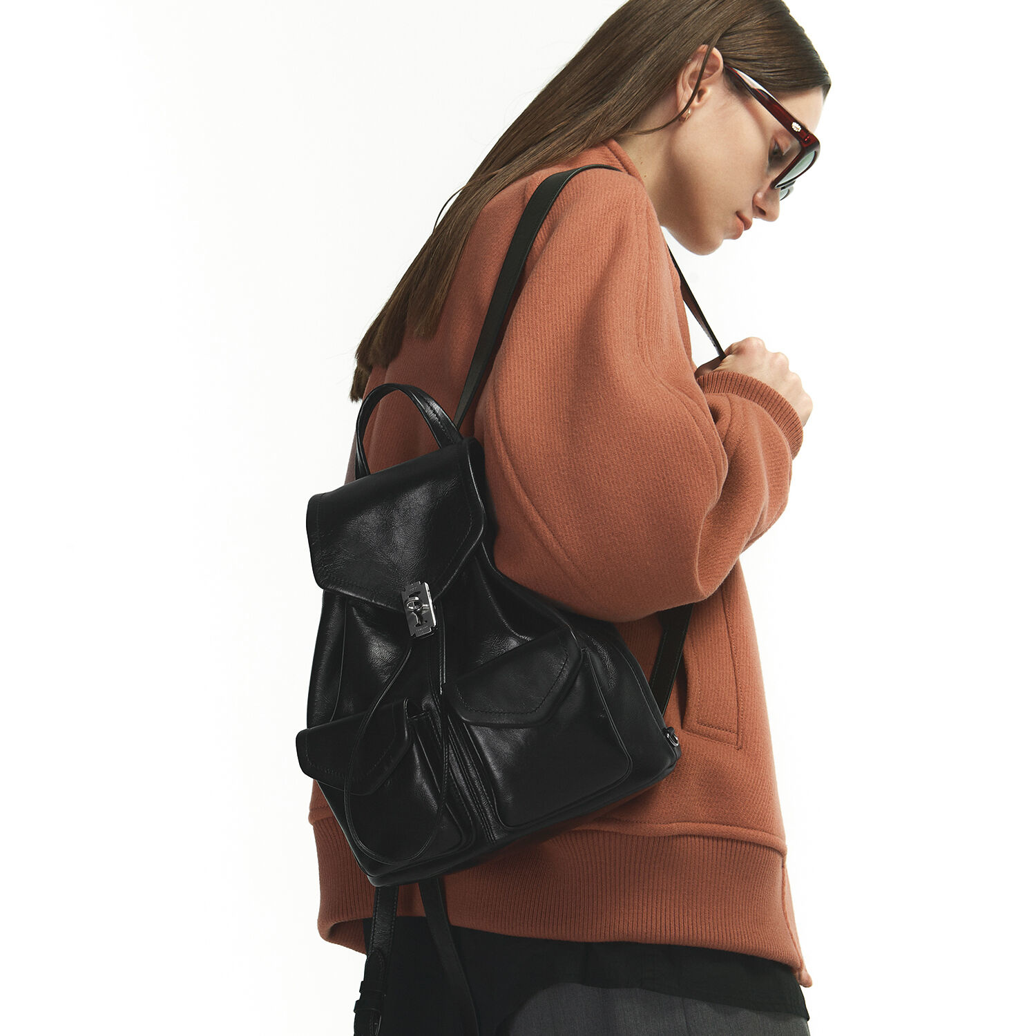 분크 Occam Doux Doublepocket Backpack M (오캄 두 더블포켓 백팩 미듐)_2colors - 위시버킷