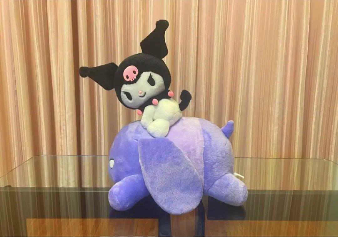 산리오 クロミ バク のっかりぬいぐるみ サンリオ ドンキ限定品