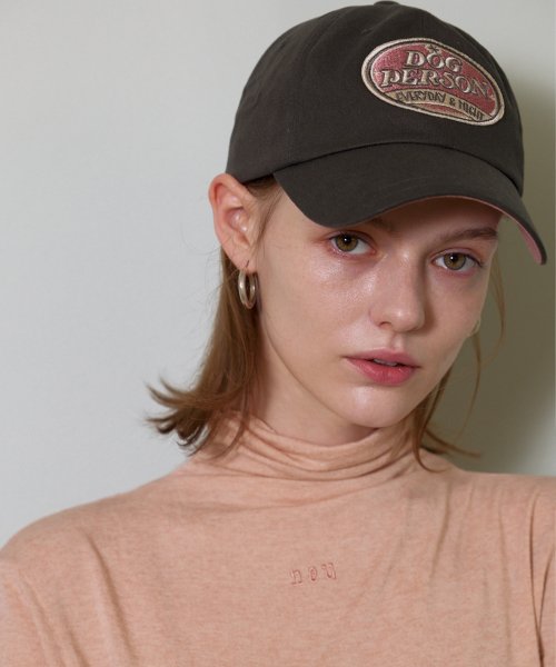 누페이저 dog person cap grey 위시버킷