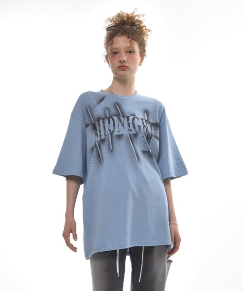 미드나잇 무브 [unisex] pg logo T (blue) 위시버킷