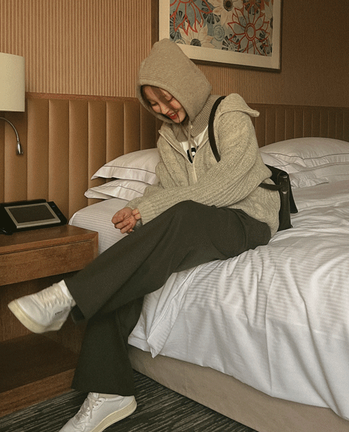 위드니노 Eben zip Up cardigan ( 4color ) 위시버킷