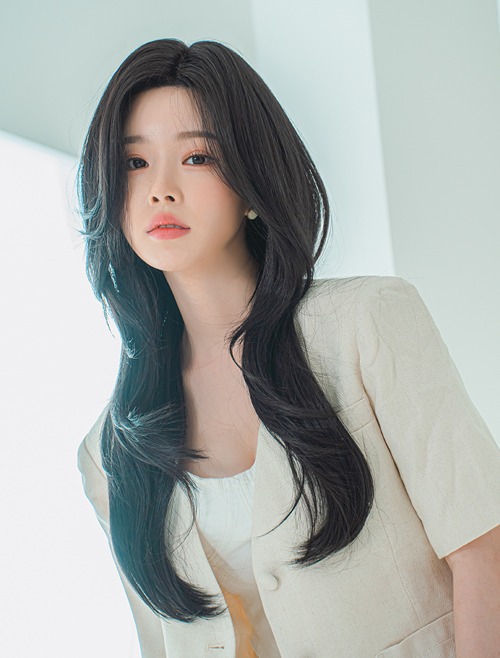 가발나라 여성 수제 통가발 긴앞머리 롱 레이어드 허쉬컷 - 위시버킷