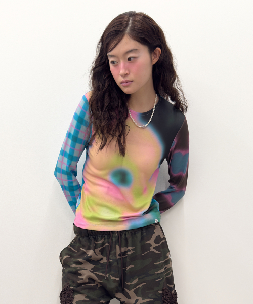타입서비스 Glow Bunny Top [Blue] - 위시버킷