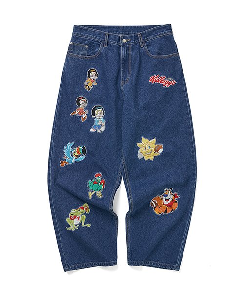 위캔더스 KELLOGGS H.O.F DENIM PANTS (DENIM) - 위시버킷