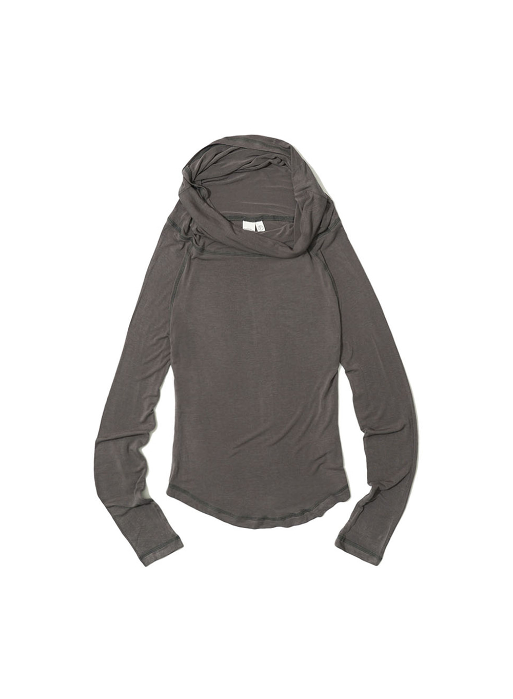 Game of Bones Long Sleeve Tee in Charcoal by Puppie Love main image 0