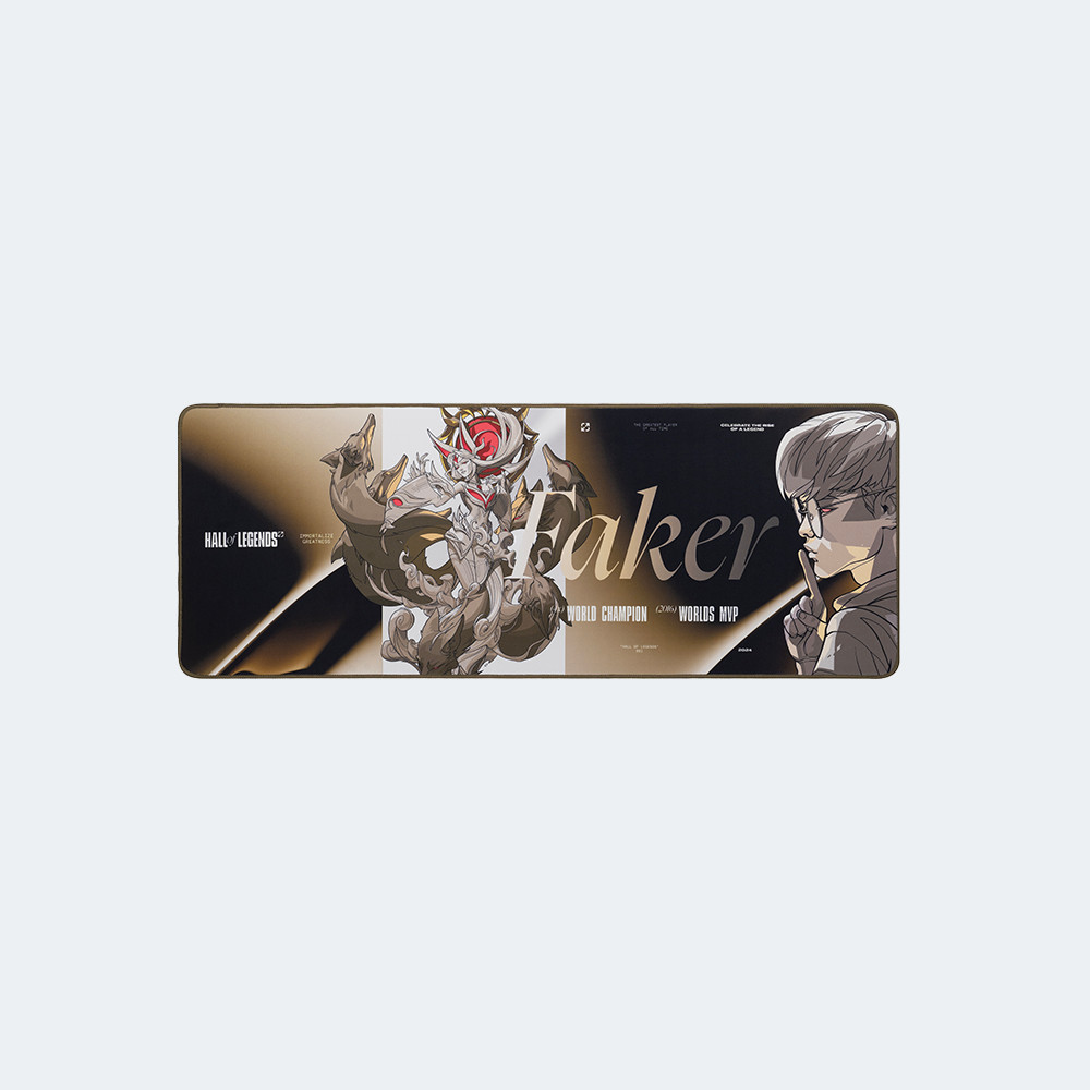 Hall of Legends 페이커 x 아리 XL 마우스패드 이미지