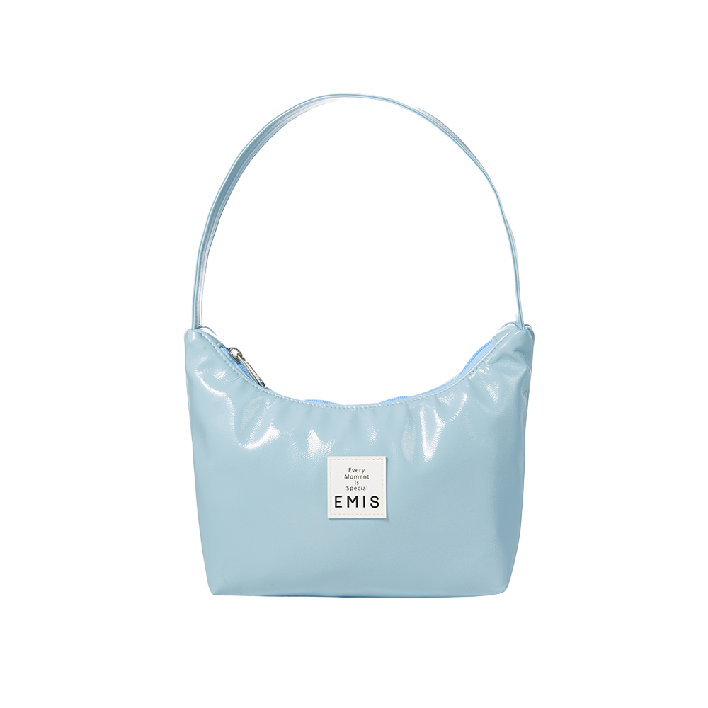 이미스 ENAMEL HOBO BAGSKY BLUE 위시버킷